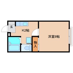 清水駅 バス24分  三保松原入口下車：停歩2分 2階の物件間取画像